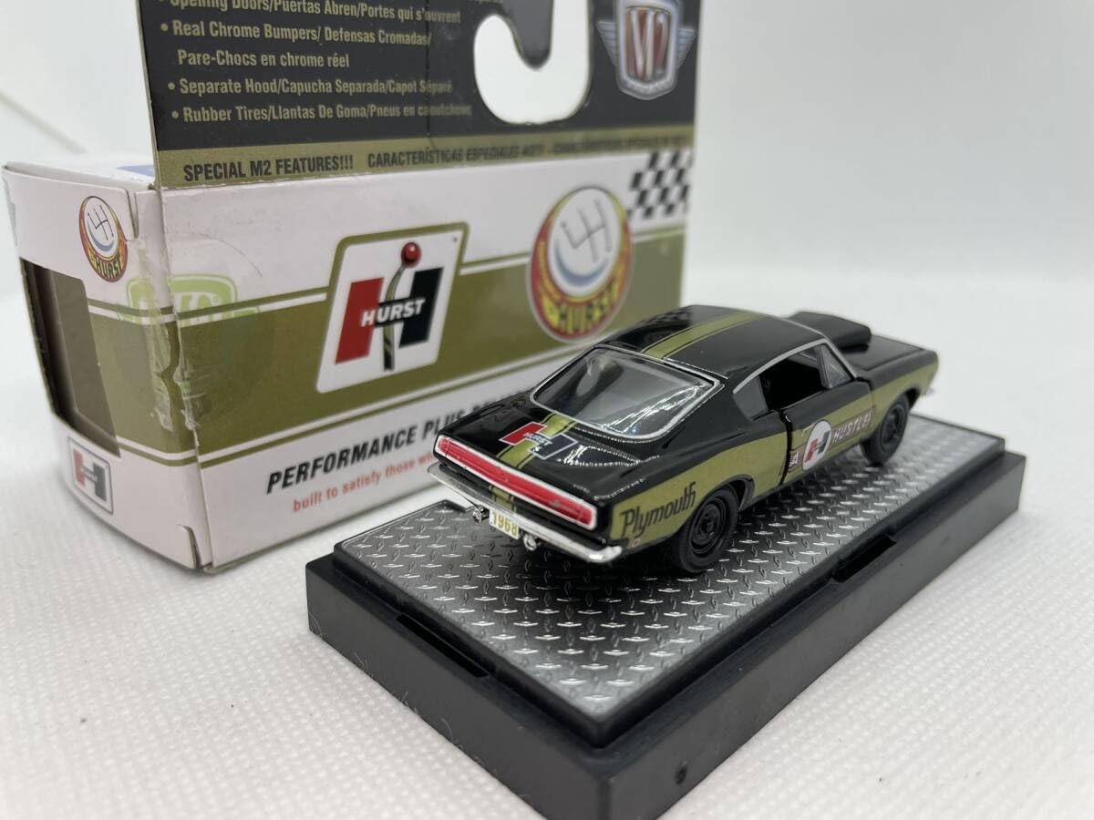 Amazon | M2 1/64 1968 Plymouth Barracuda HEMI Super Stock J04-R